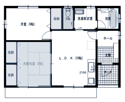 H-17-2 間取り