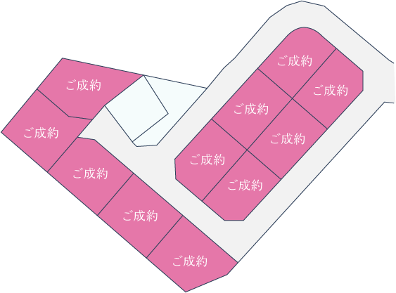 いわき市四倉町上仁井田字北細谷 区画図